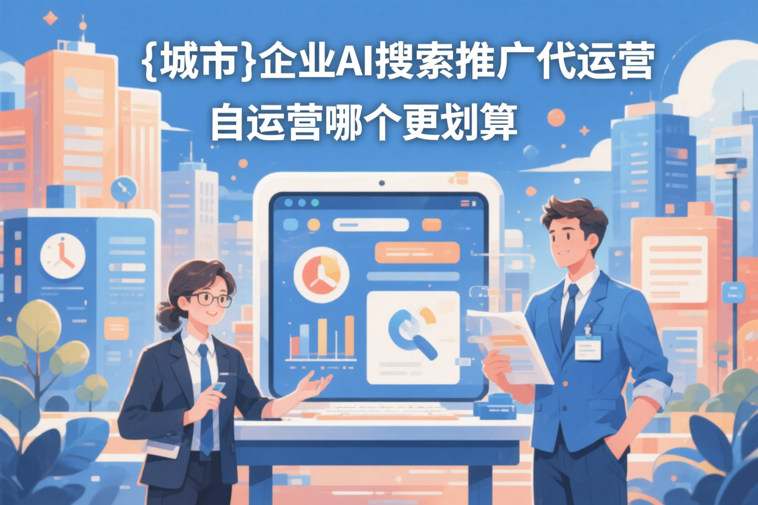 三沙企业AI搜索推广代运营和自运营哪个更划算