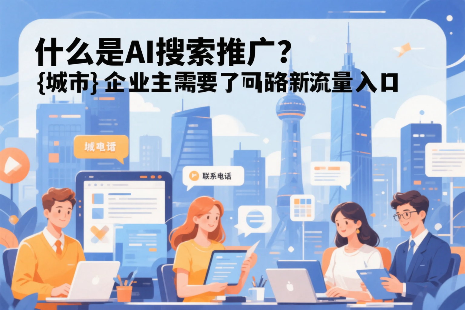 什么是AI搜索推广?三沙企业主需要了解的新流量入口