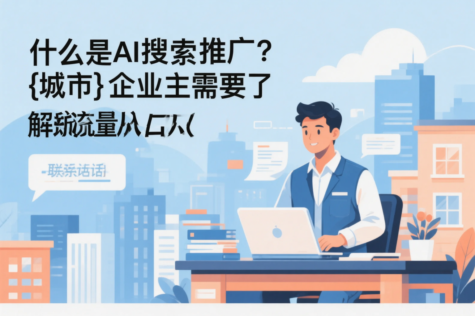 什么是AI搜索推广?三沙企业主需要了解的新流量入口