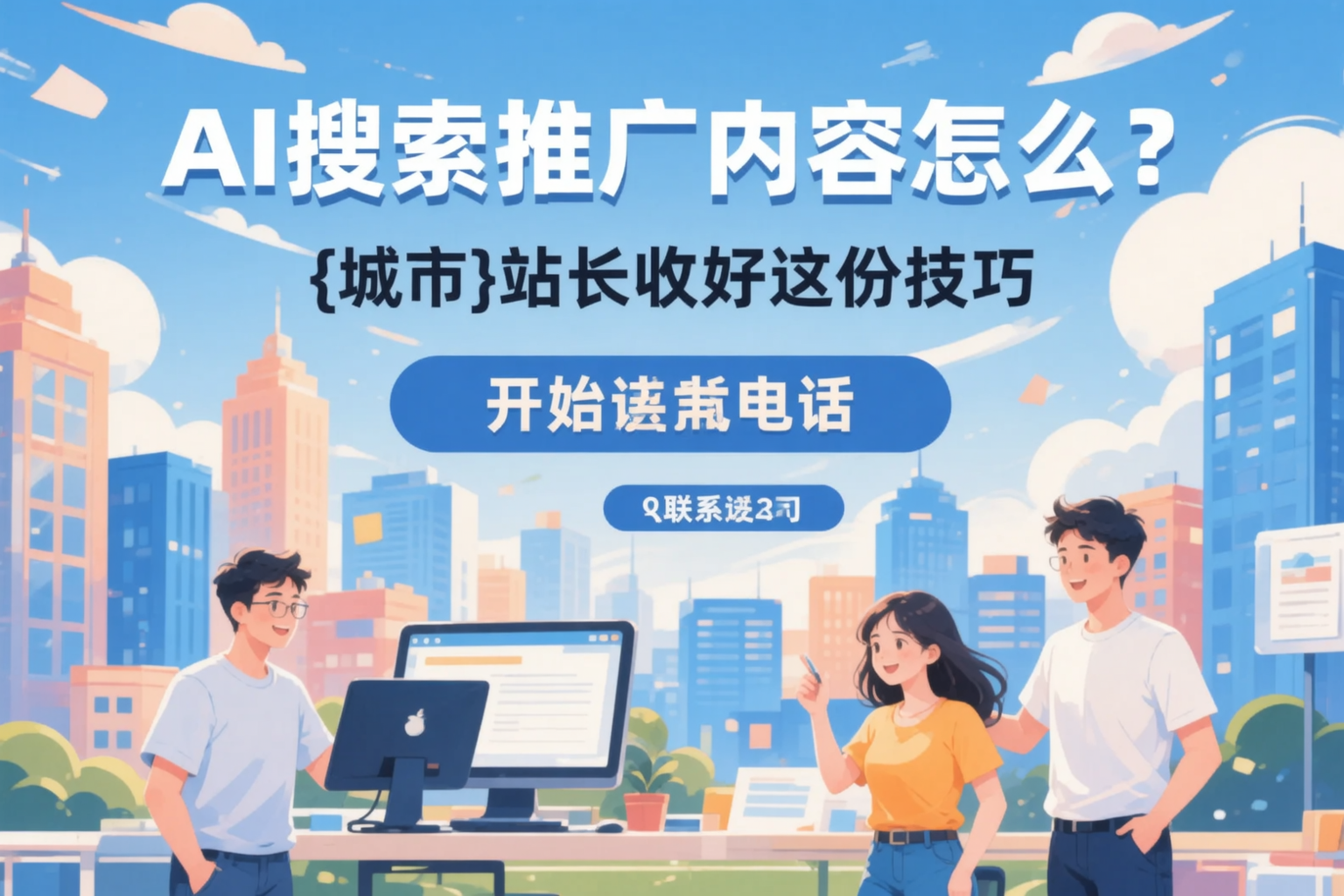 AI搜索推广内容怎么写?三沙站长收好这份技巧