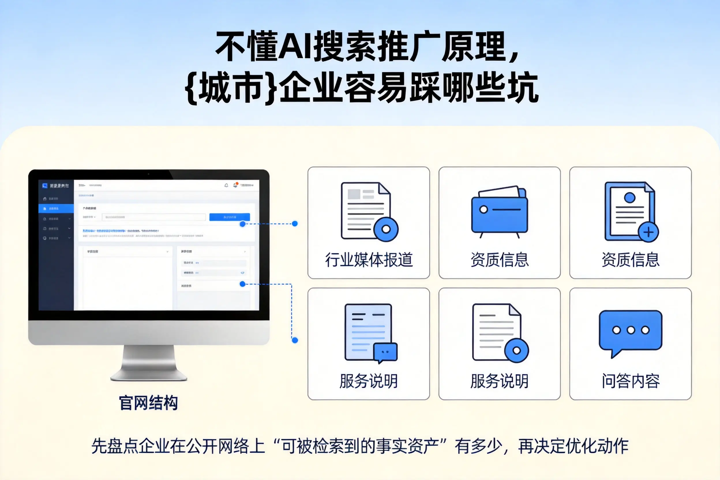 不懂AI搜索推广原理,三沙企业容易踩哪些坑
