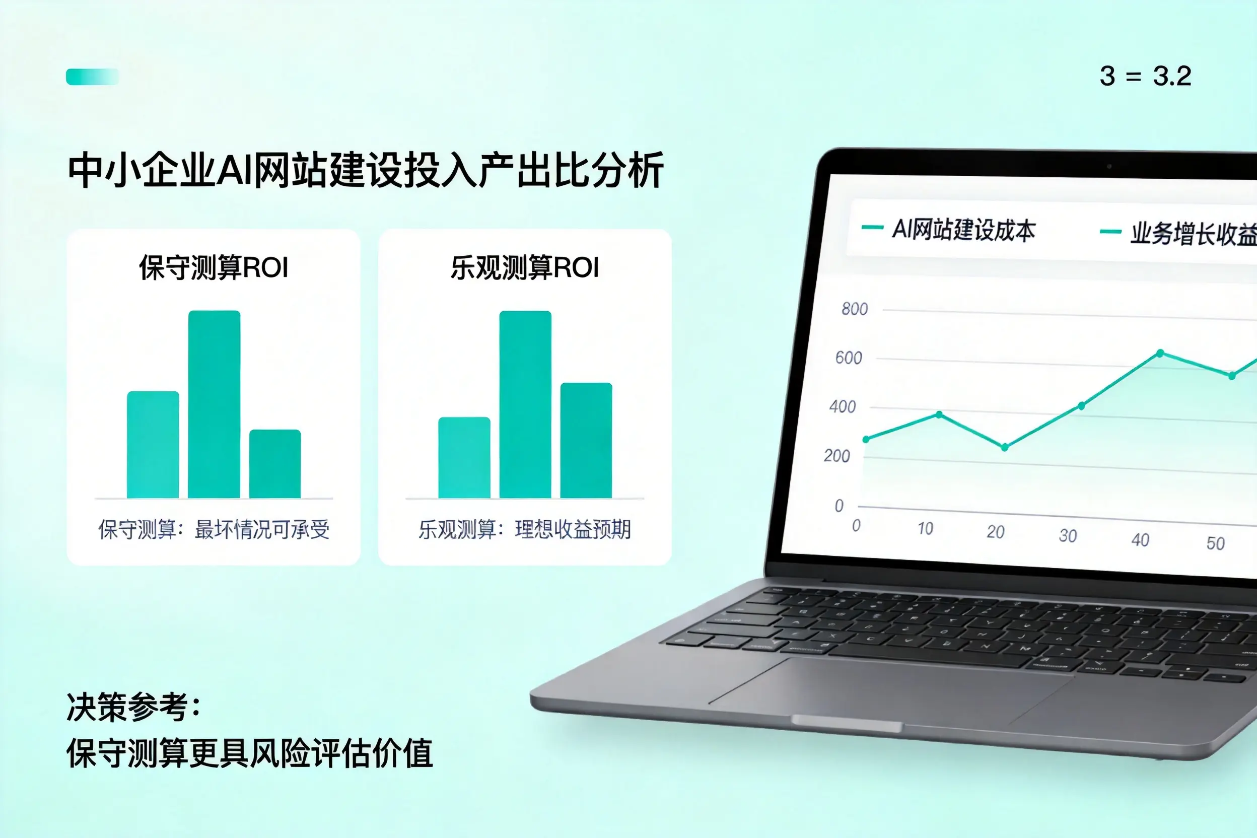 三沙中小企业AI网站建设投入产出比怎么算？先看这份分析