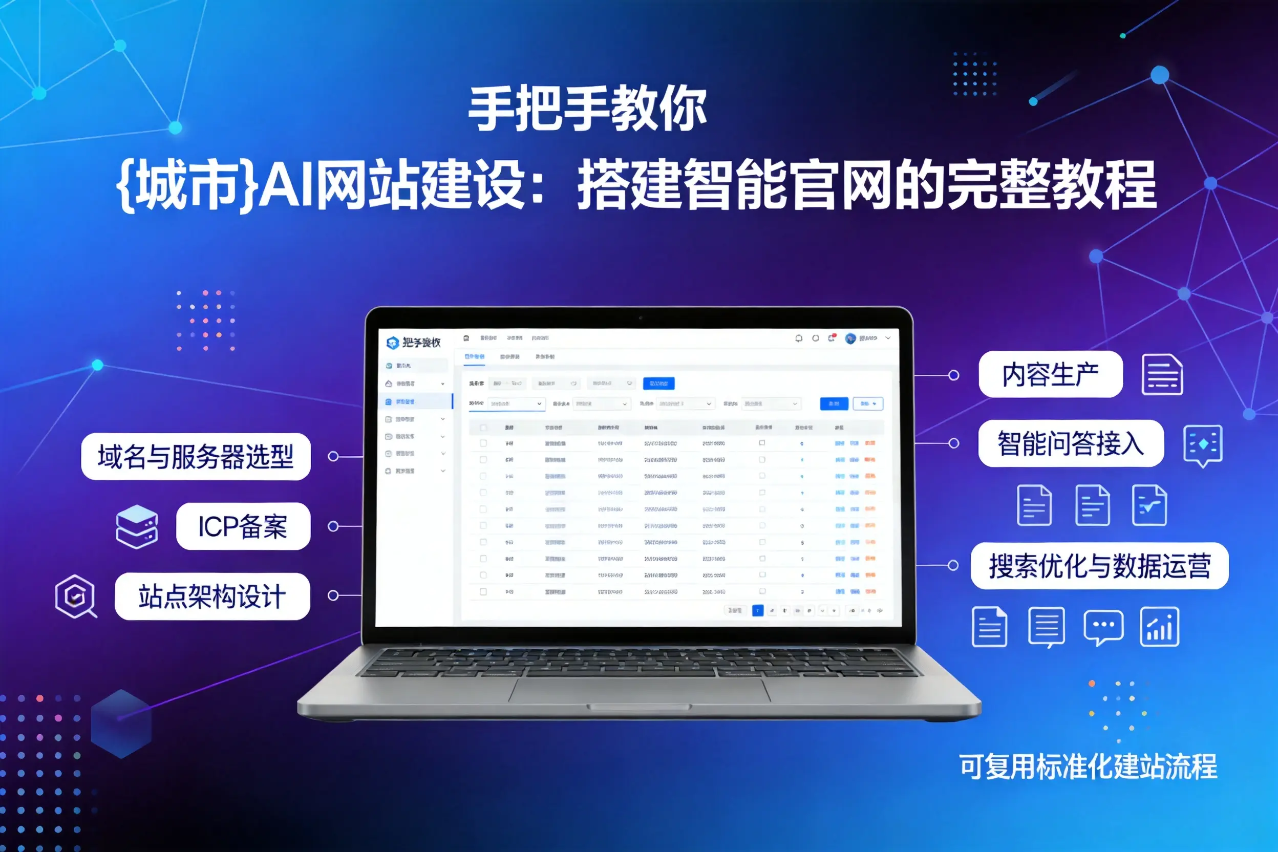 手把手教你三沙AI网站建设:搭建智能官网的完整教程