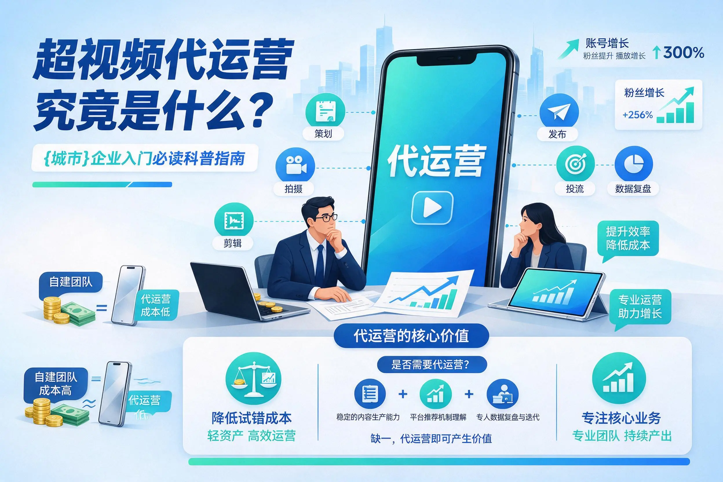 短视频代运营究竟是什么？三沙企业入门必读科普指南