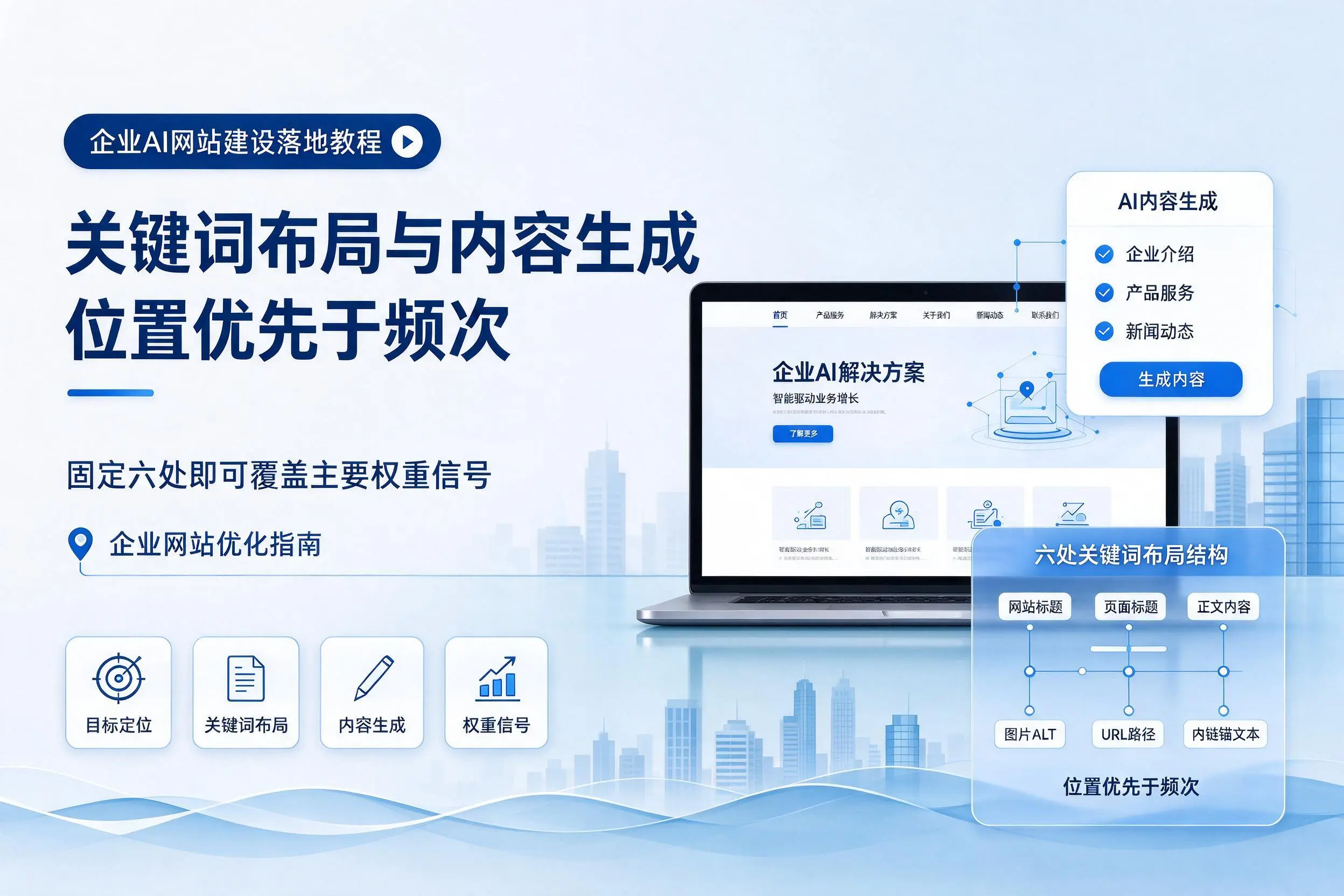 三沙企业AI网站建设落地教程：关键词布局与内容生成